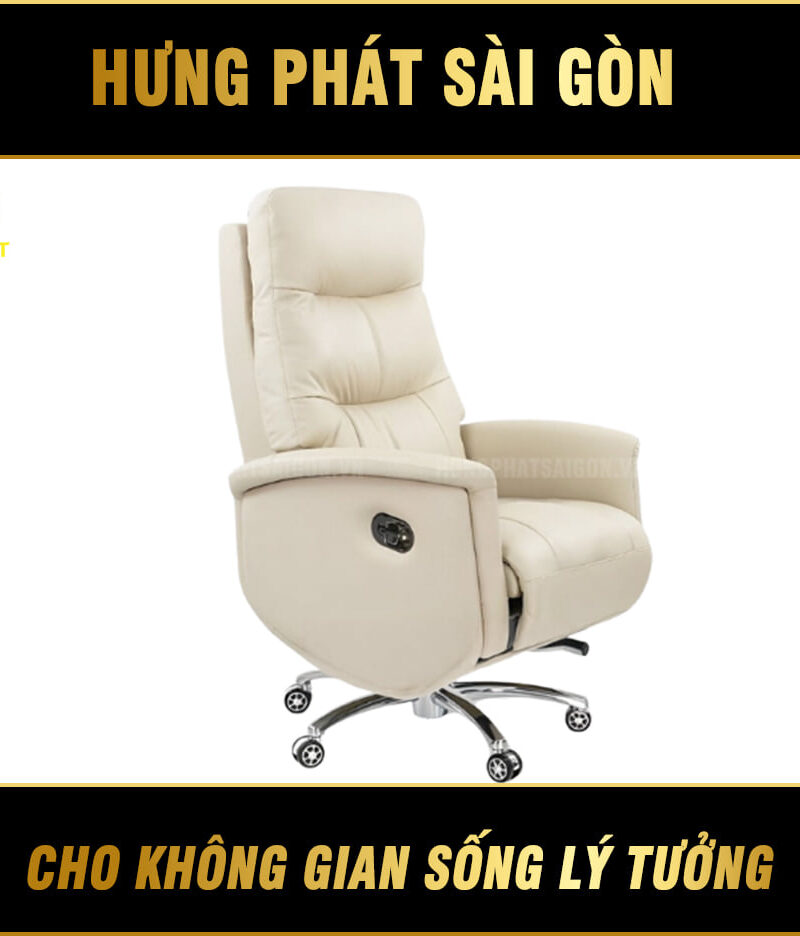 Ghế giám đốc da bò nhập khẩu cao cấp D702B