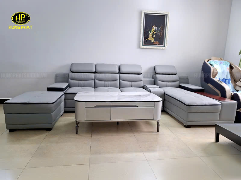 ghế sofa da chống trầy hd-61p