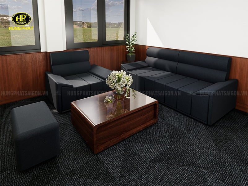 ghế sofa văn phòng hiện đại h-329