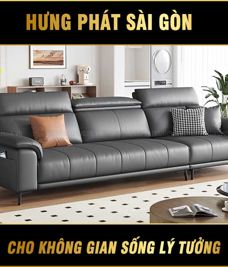 sofa băng da hàn quốc H-331