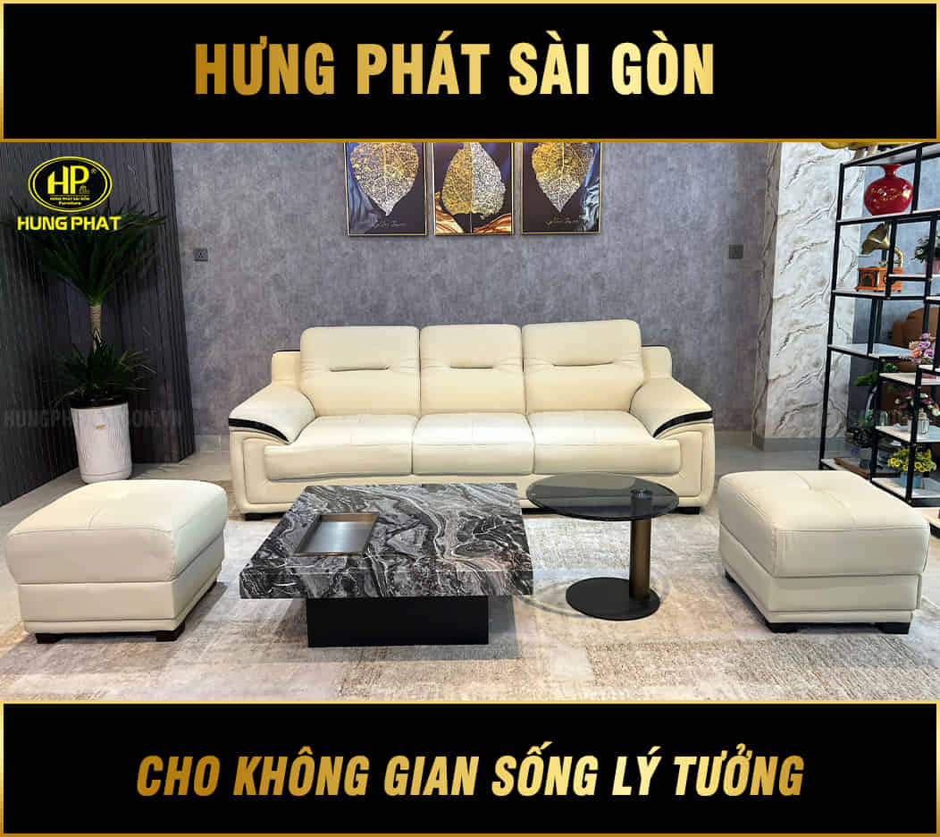 sofa da lau được mực bút bi hb-02p