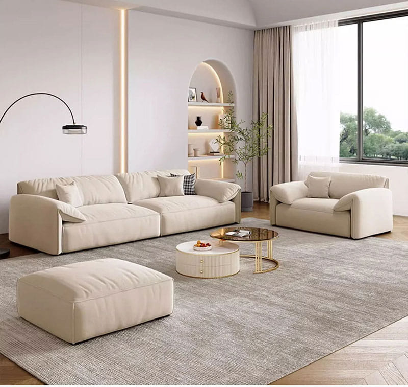 sofa đơn giản phong cách hiện đại