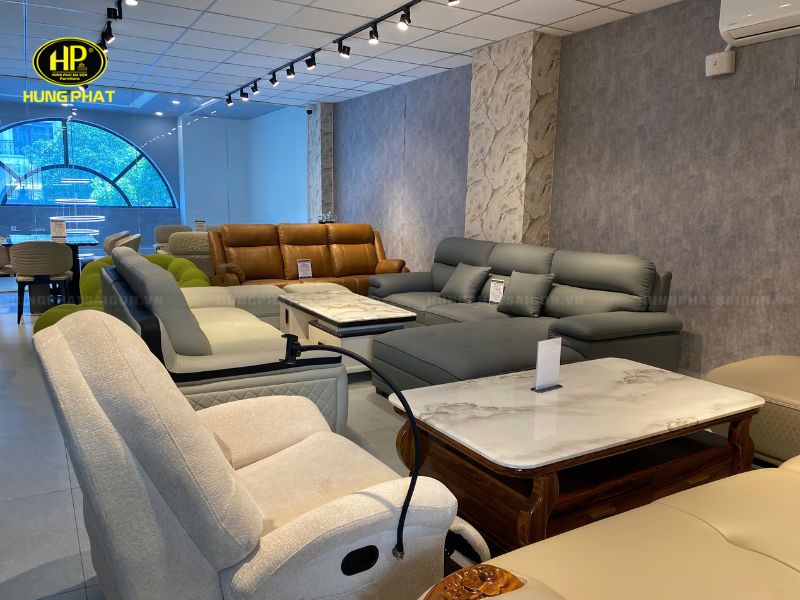 chất liệu sofa đa dạng