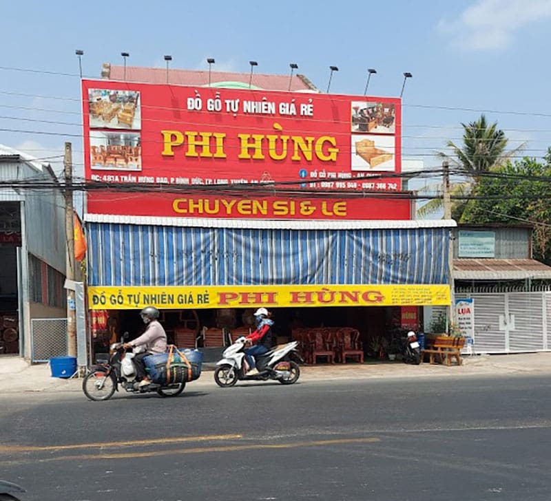 cửa hàng đồ gỗ Phi Hùng