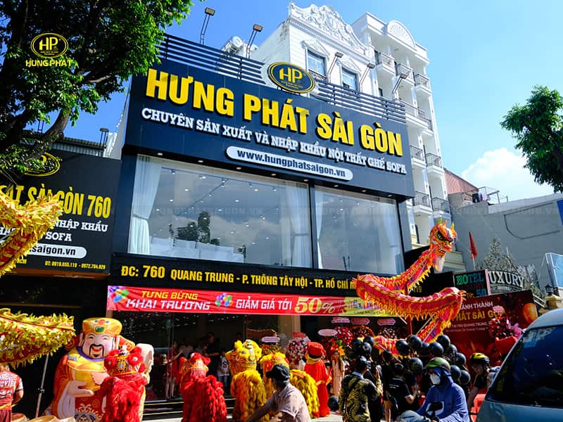 cửa hàng hưng phát sài gòn 1000m2 tại gò vấp