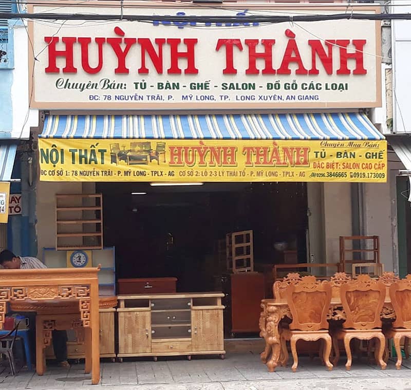 cửa hàng nội thất huỳnh thành - an giang