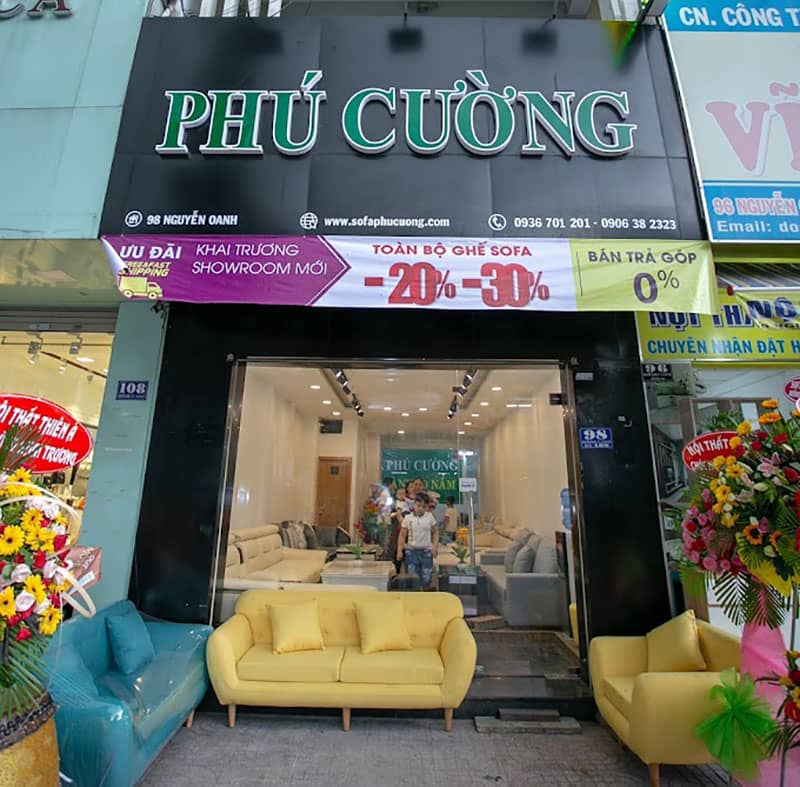 cửa hàng nội thất Sofa Phú Cường