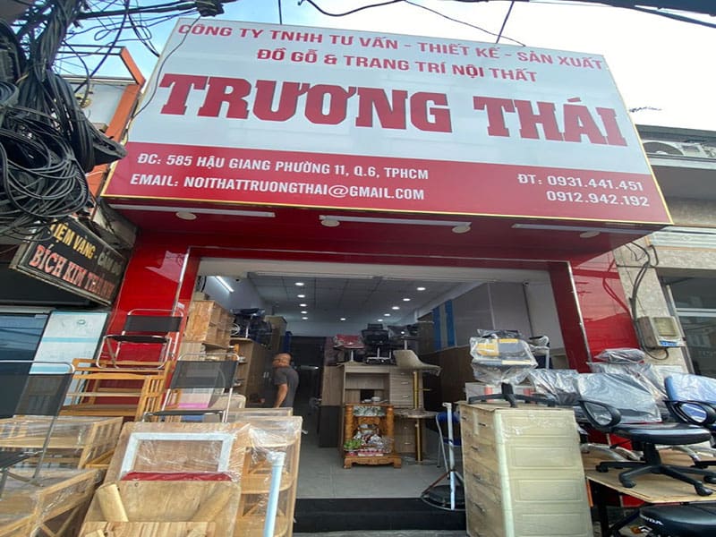 cửa hàng nội thất Trương Thái