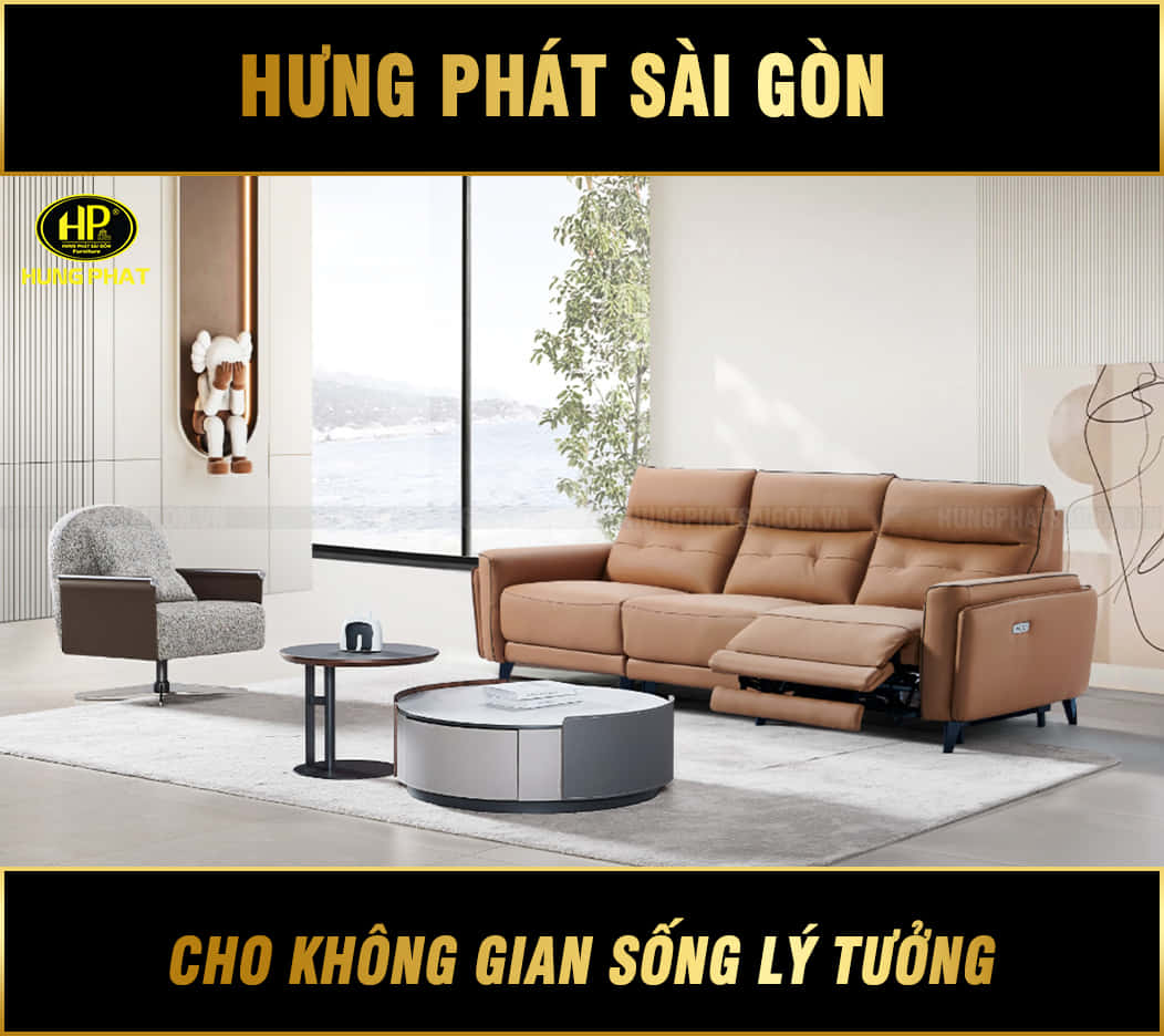 ghế sofa da bò ý 8821