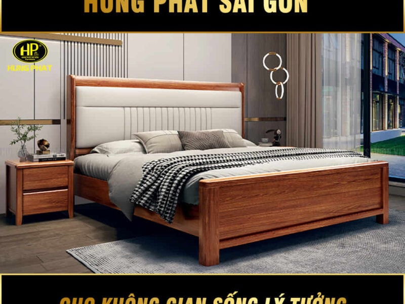 giường ngủ gỗ 2A03