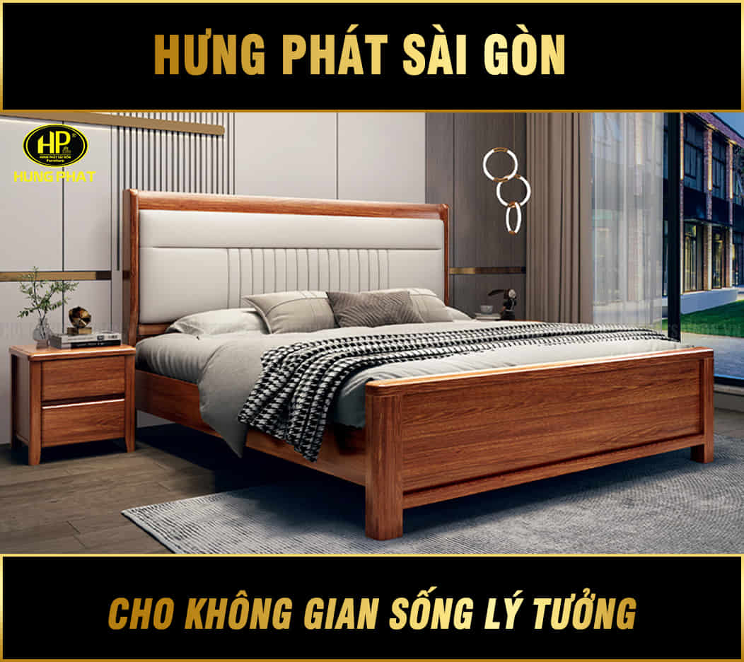 giường ngủ gỗ 2A03