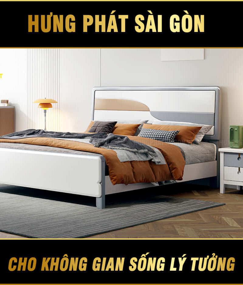 giường ngủ gỗ tự nhiên M652