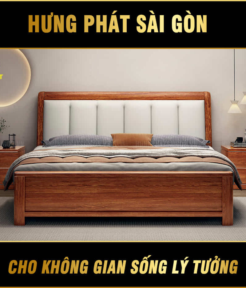 giường ngủ hiện đại 2A23