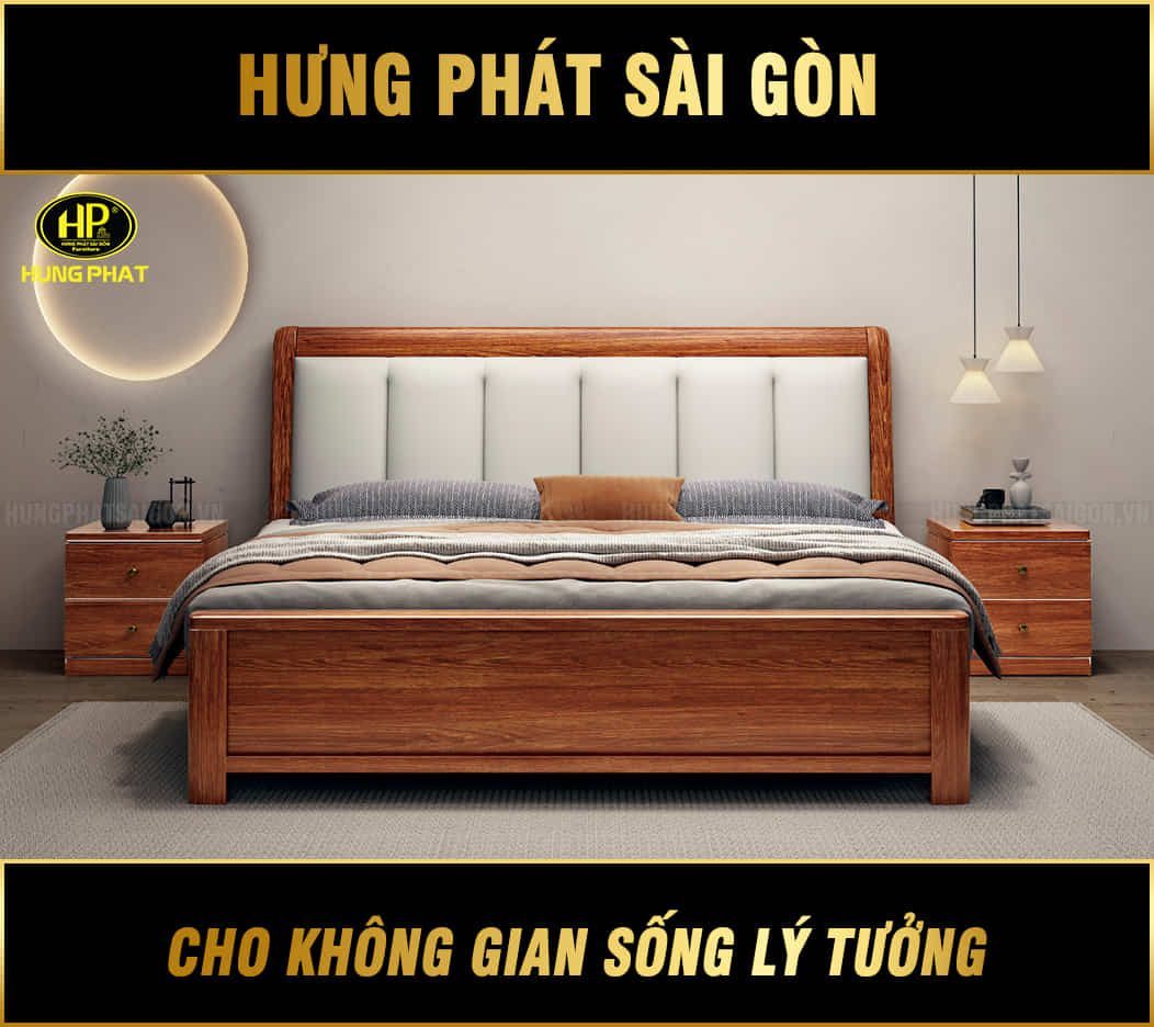 giường ngủ hiện đại 2A23