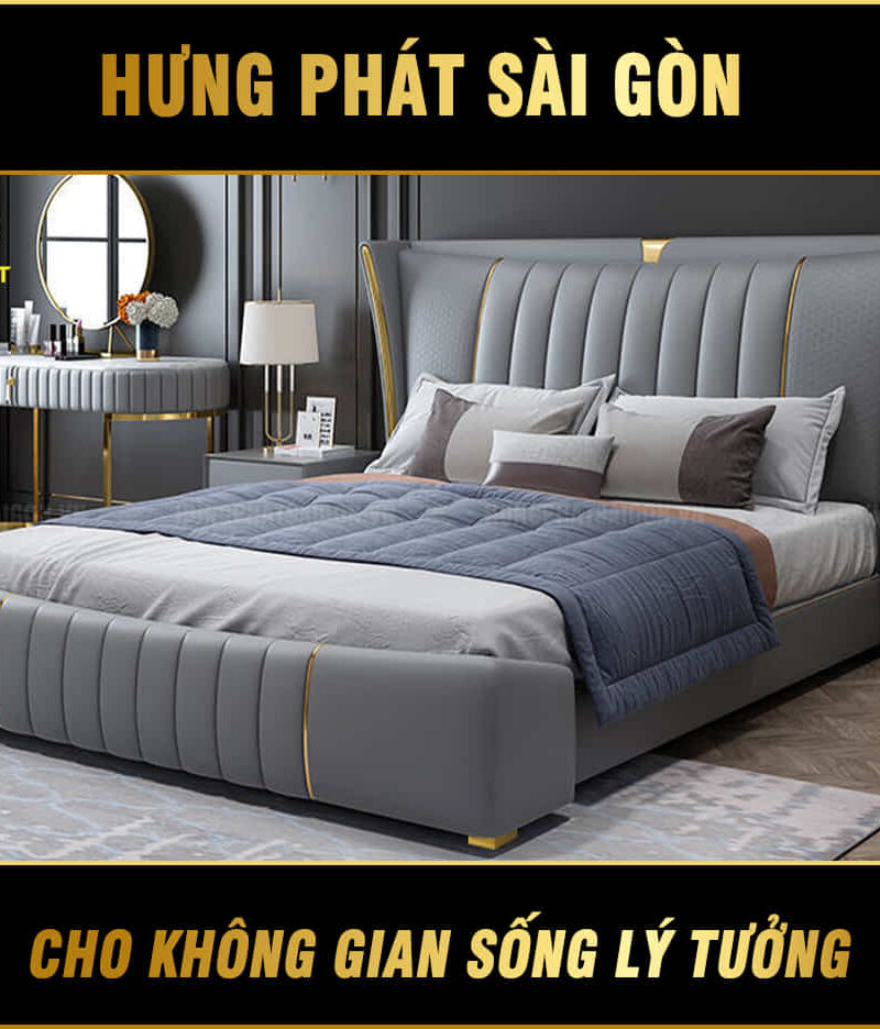 giường ngủ hiện đại GD-37