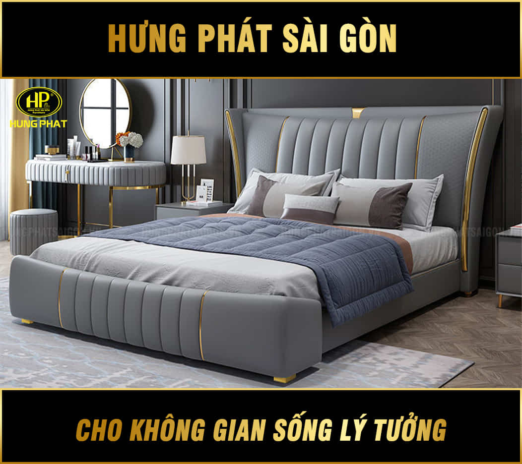 giường ngủ hiện đại GD-37