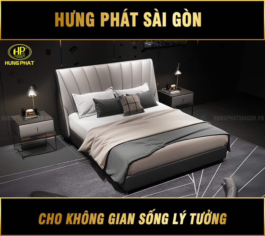 giường ngủ hiện đại GD-45