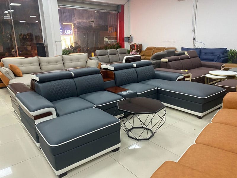 không gian trưng bày cửa hàng Sofa Hồ Chí Minh