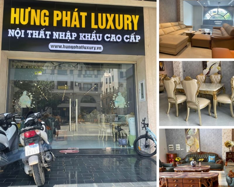 không gian trưng bày nội thất Thủ đức - Hưng Phát Luxury