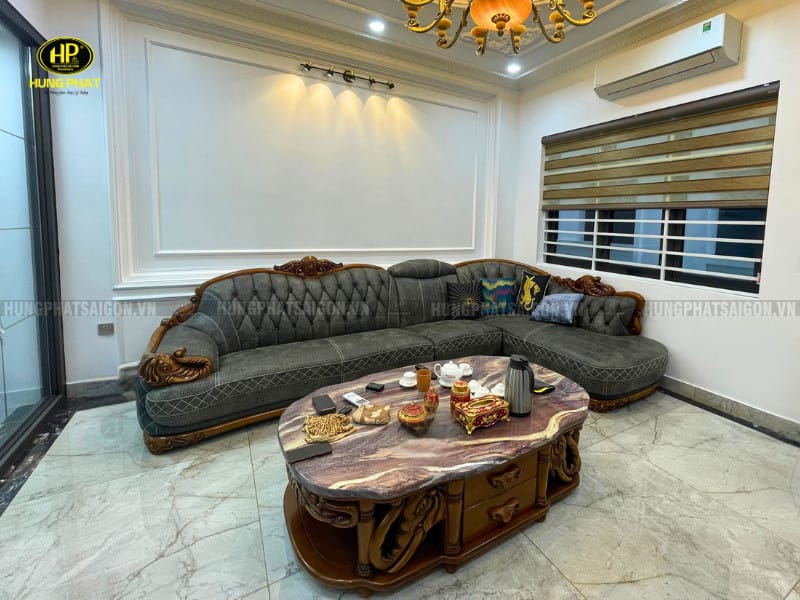 quan tâm đến chất liệu sofa