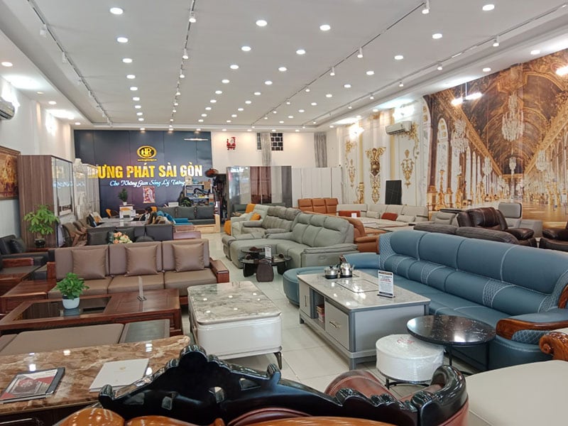 showroom sofa hưng phát sài gòn ở quận 7