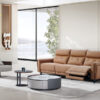 sofa da bò ý thư giãn chỉnh điện 8821