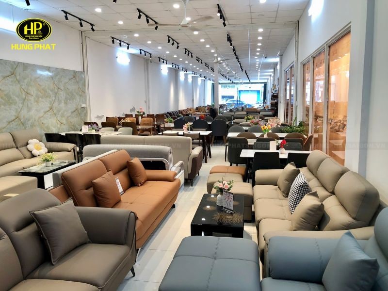 sofa được thiết kế với đệm mút nhập khẩu