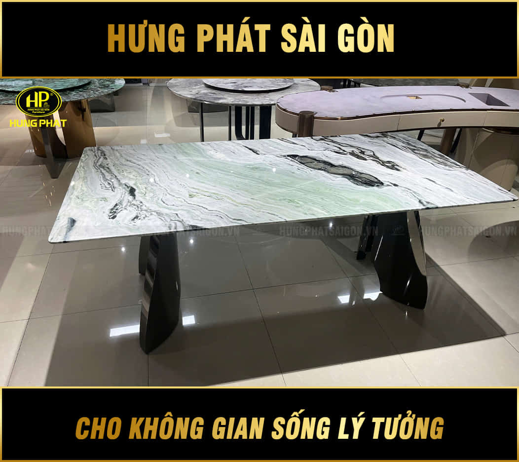 bàn ăn mặt đá nhập khẩu ba-sf25