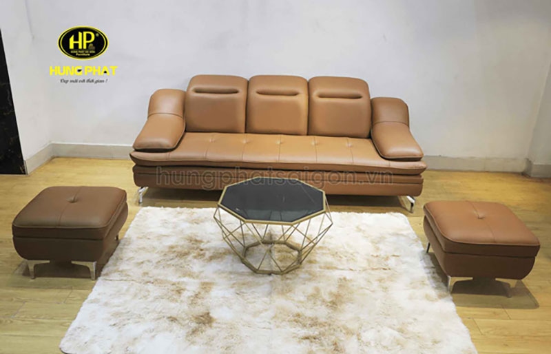 bày trí sofa mini kết hợp với bàn trà