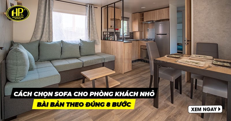 cách chọn sofa cho phòng khách nhỏ