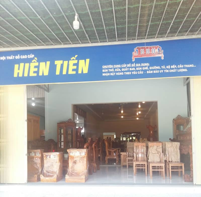 cửa hàng nội thất đồ gỗ hiền tiến