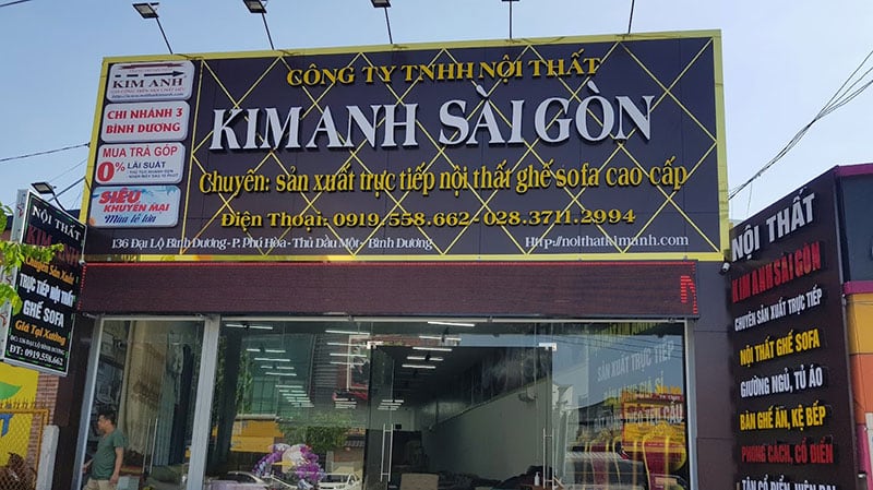 cửa hàng nội thất kim anh sài gòn