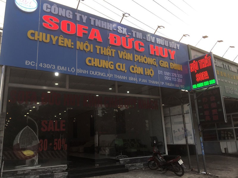 cửa hàng sofa đức huy