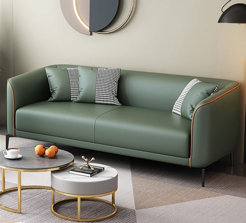 ghế sofa 1m3 bọc da sang trọng