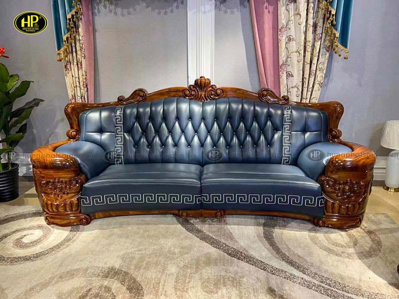 ghế sofa 2 chỗ phong cách cổ điển