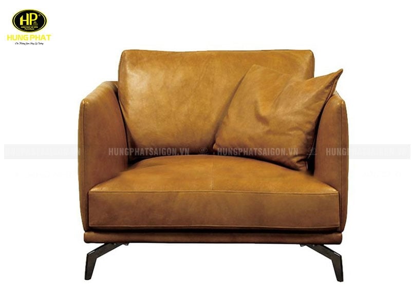 ghế sofa bọc da mang vẻ đẹp sang trọng