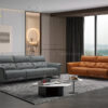 ghế sofa da bò ý thư giãn chỉnh điện lg951