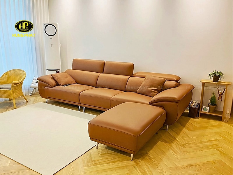 ghế sofa da dài 1m4