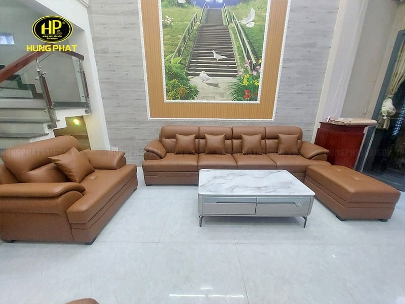 ghế sofa da mang đến vẻ đẹp sang trọng