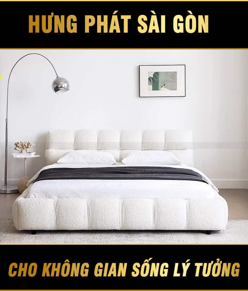 giường ngủ bọc vải gd-67