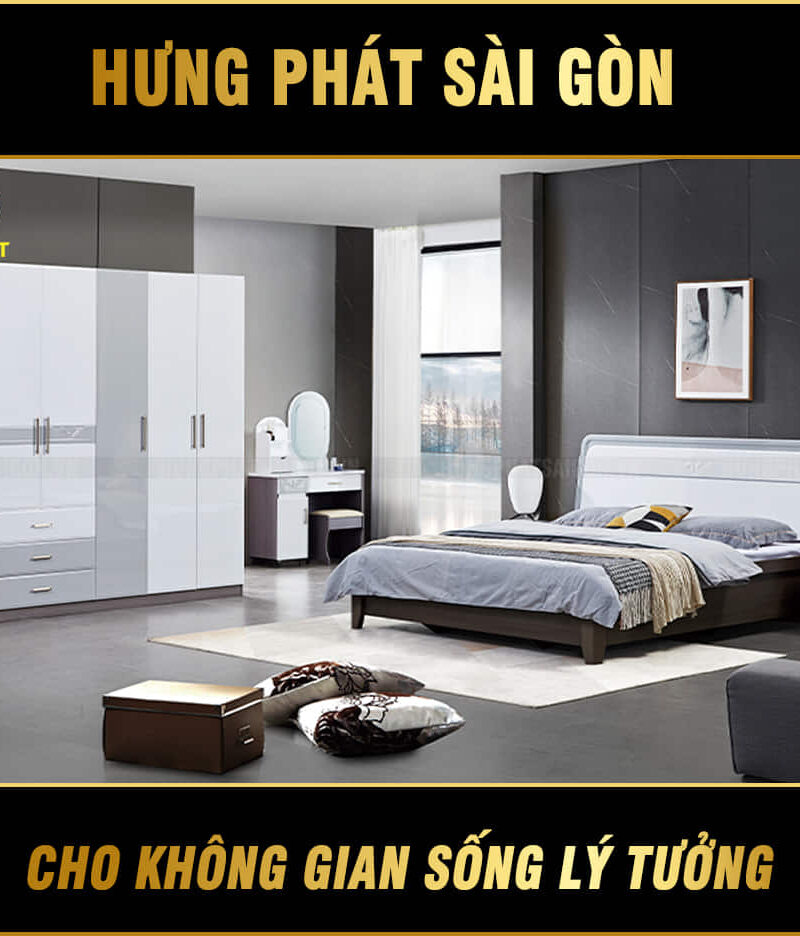 giường tủ nhập khẩu tp-9566