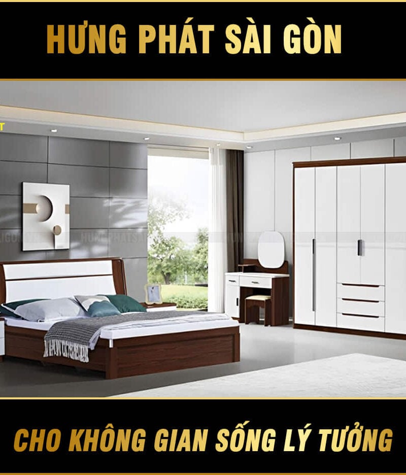 giường tủ hiện đại tp-2686