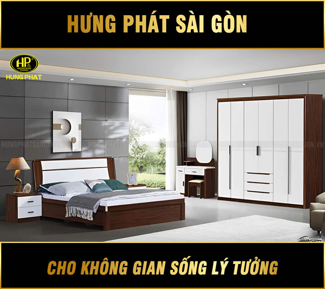 giường tủ hiện đại tp-2686