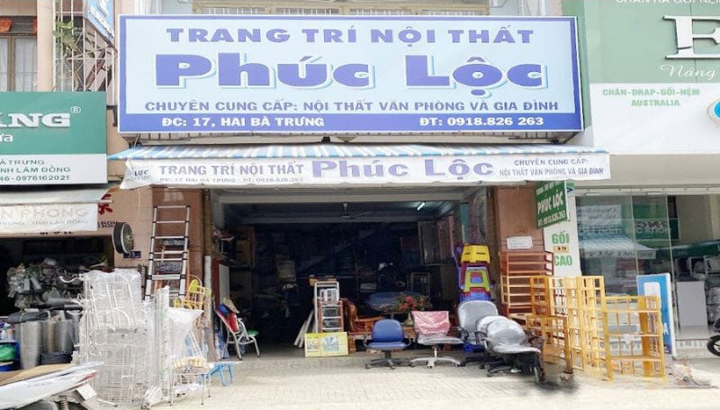 cửa hàng trang trí nội thất phúc lộc