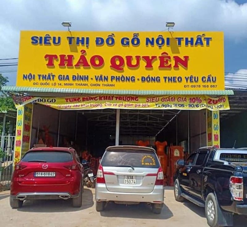 siêu thị nội thất đồ gỗ thảo quyên