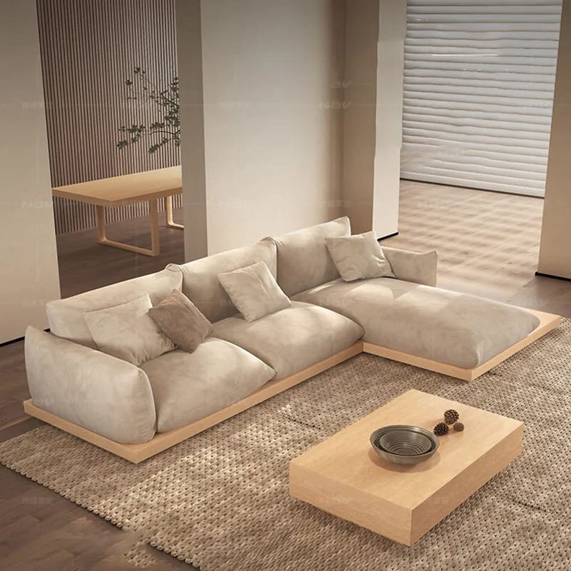 sofa Nhật lùn tạo nên không gian thoải mái