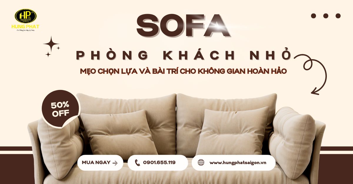 sofa phòng khách nhỏ