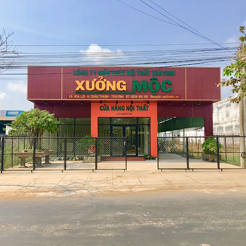 công ty kiến trúc nội thất trà vinh xưởng mộc