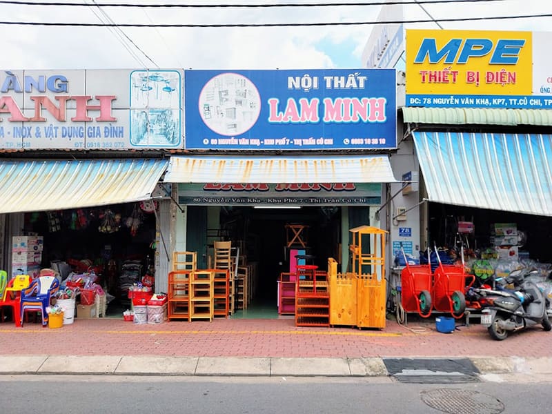 cửa hàng nội thất lam minh