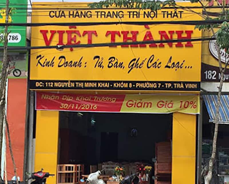 cửa hàng nội thất việt thành